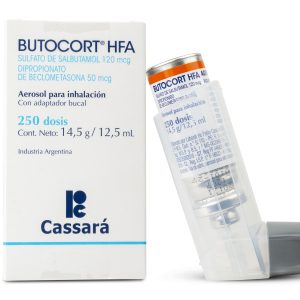 BUTOCORT HFA X 250 DOSIS