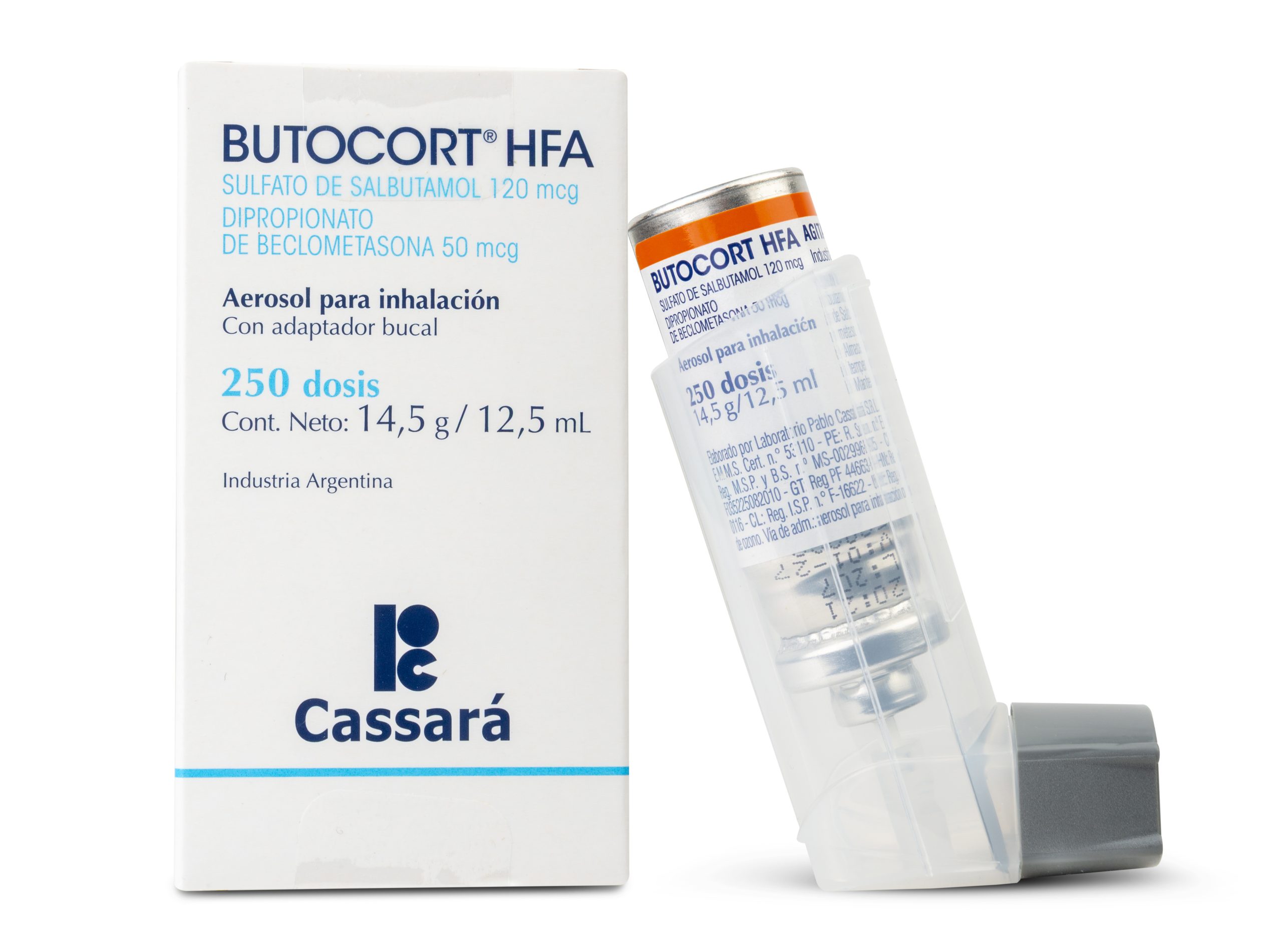 BUTOCORT HFA X 250 DOSIS